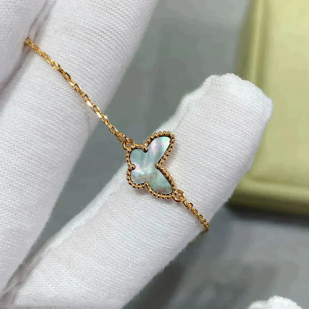 [Liorra]BUTTERFLY DARK MOP BUTTERFLY BRACELET