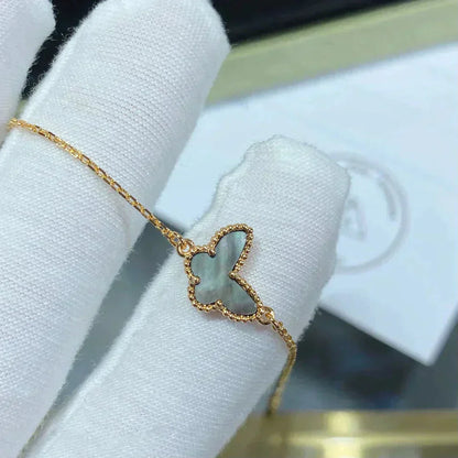 [Liorra]BUTTERFLY DARK MOP BUTTERFLY BRACELET