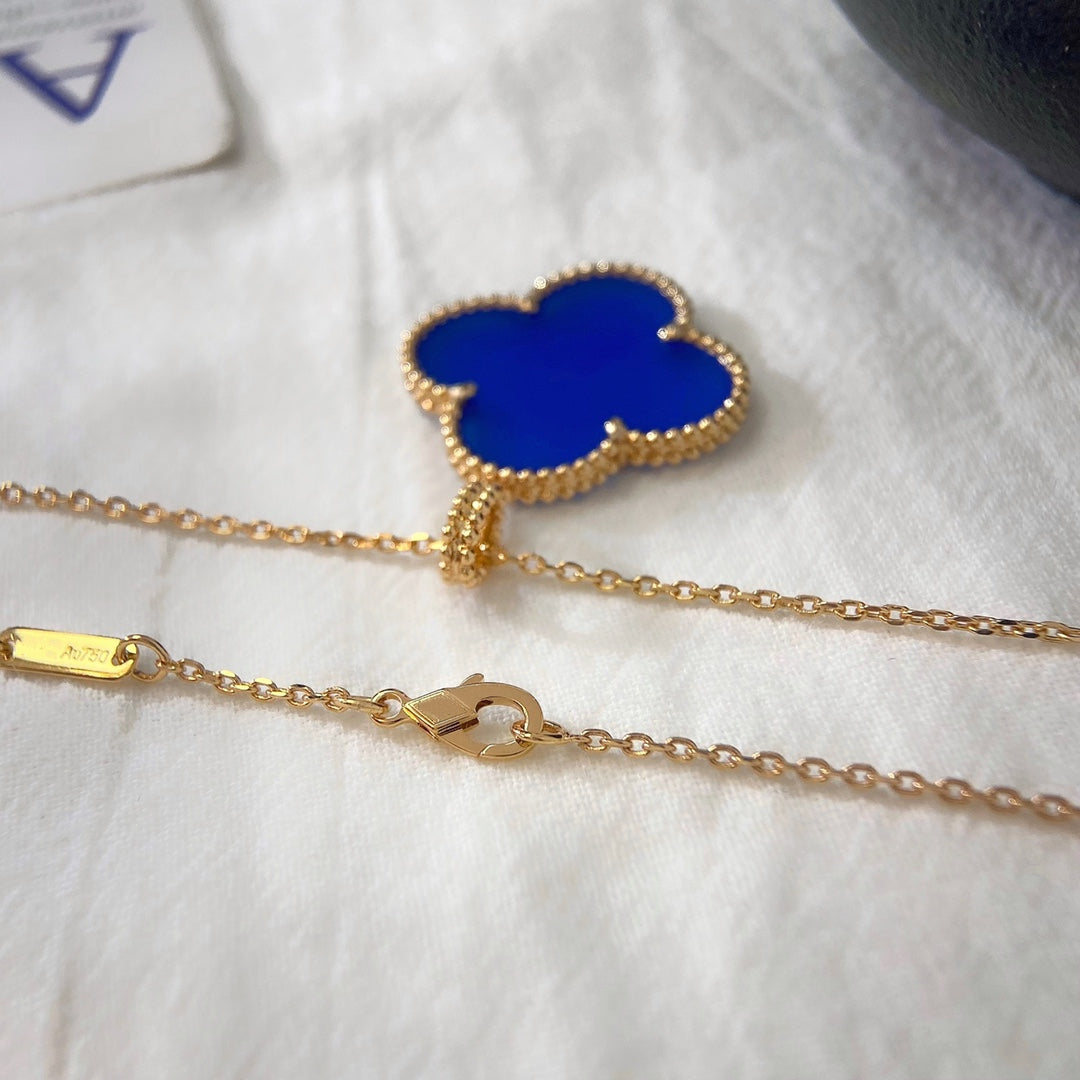 [Liorra]CLOVER 25MM NECKLACE TURQUOISE Liorra GOLD