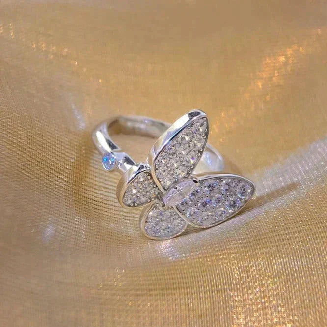 [Liorra]BUTTERFLY DIAMOND RING
