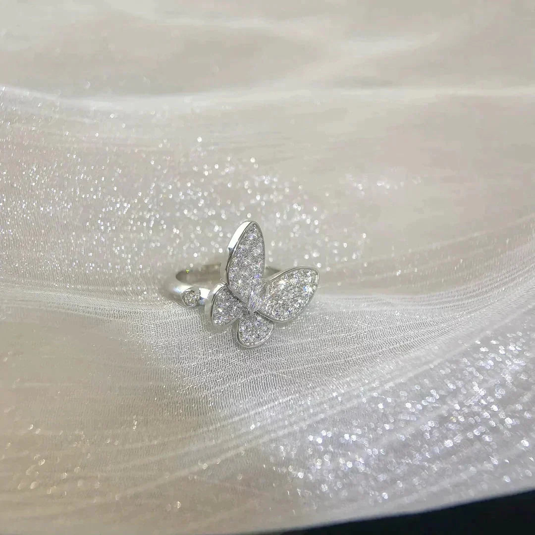 [Liorra]BUTTERFLY DIAMOND RING