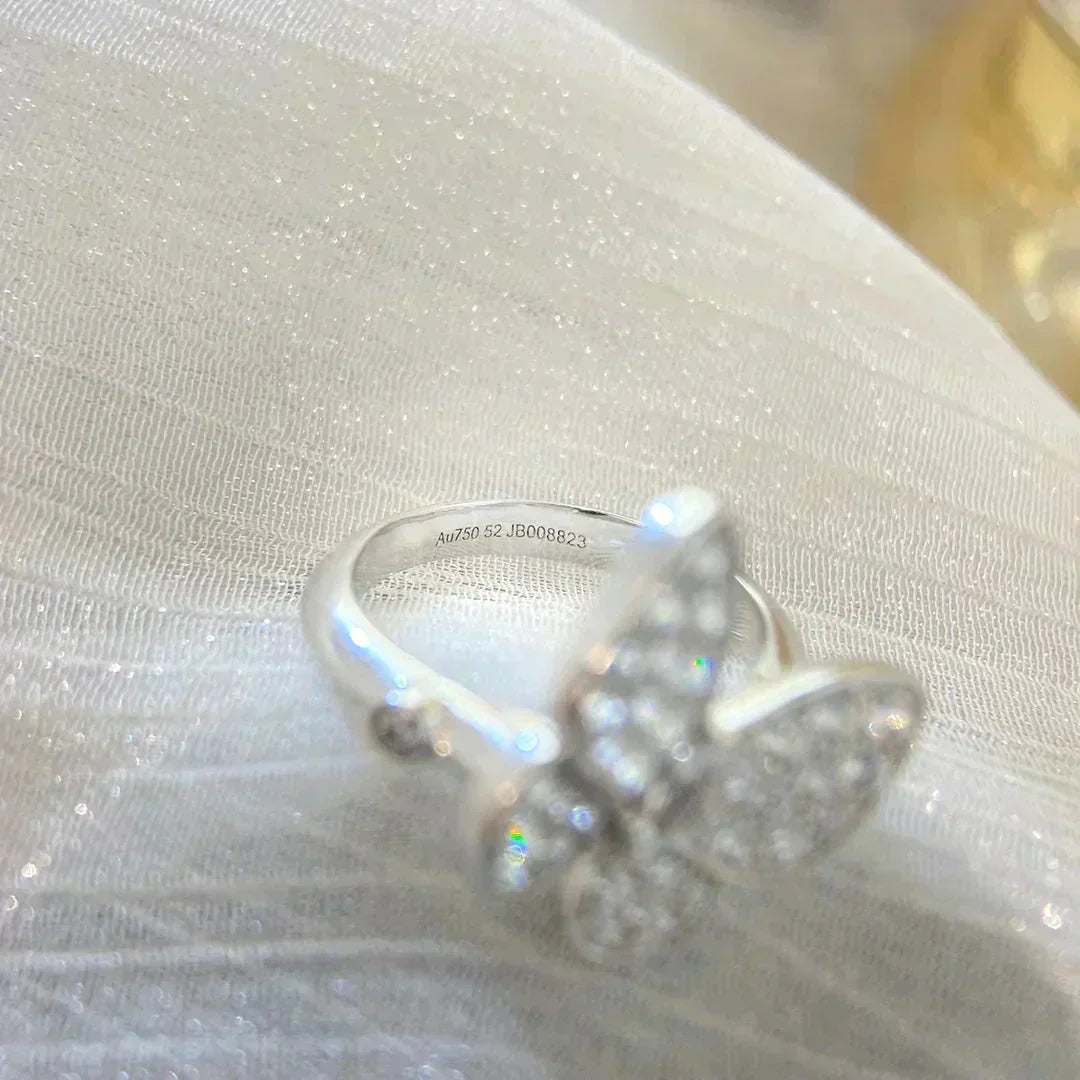 [Liorra]BUTTERFLY DIAMOND RING