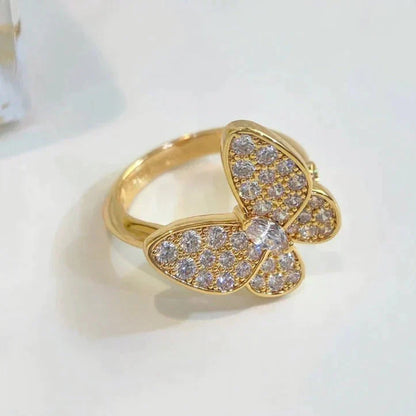 [Liorra]BUTTERFLY DIAMOND RING