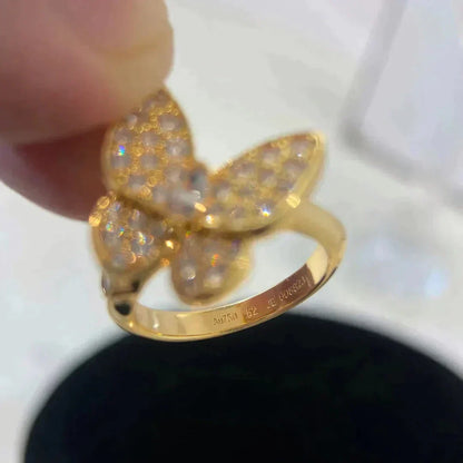 [Liorra]BUTTERFLY DIAMOND RING
