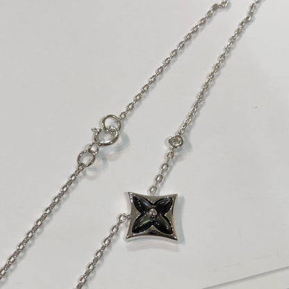 [Liorra]STAR BLACK MOP NECKLACE