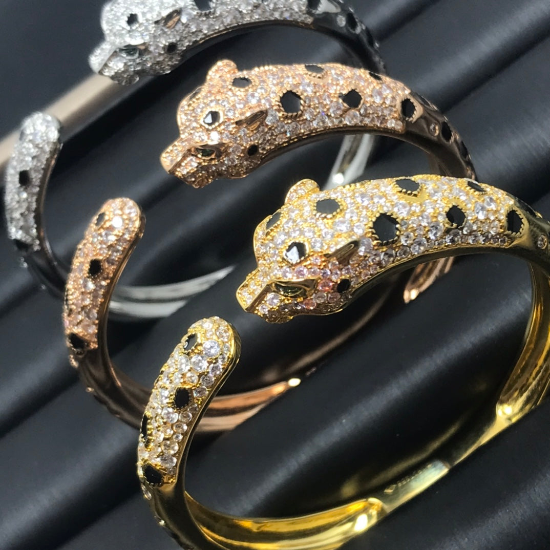 [Liorra]PANTHERE BIG BRACELET DIAMONDS