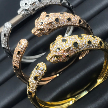 [Liorra]PANTHERE BIG BRACELET DIAMONDS