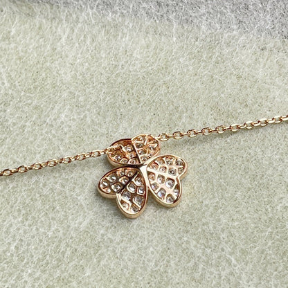 [Liorra]FLOWER DIAMOND NECKLACE