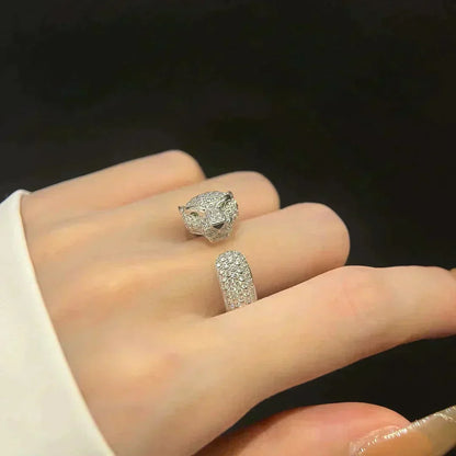 [Liorra]PANTHERE 5.5MM ALL DIAMOND RING