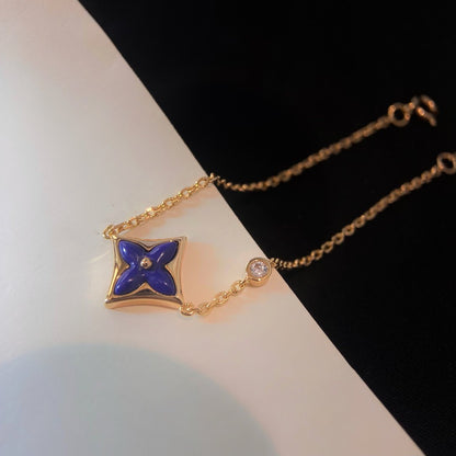 [Liorra]COLOR STAR PINK GOLD DIAMOND BRACELET
