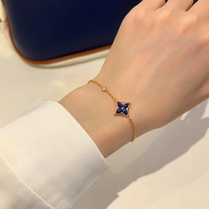 [Liorra]COLOR STAR PINK GOLD DIAMOND BRACELET