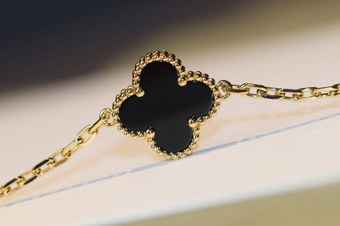 [Liorra]CLOVER 20 MOTIFS ONYX Liorra GOLD
