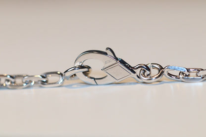 [Liorra]CLOVER 20 MOTIFS ONYX DIAMOND SILVER