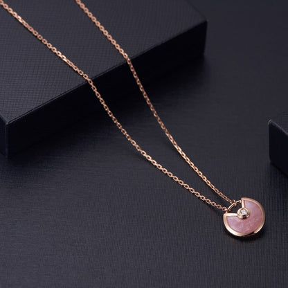 [Liorra]AMULETTE Liorra GOLD PINK MOP NECKLACE