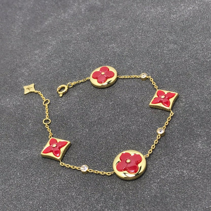 [Liorra]STAR AND SUN CARNELIAN 4 MOTIFS 3 DIAMONDS