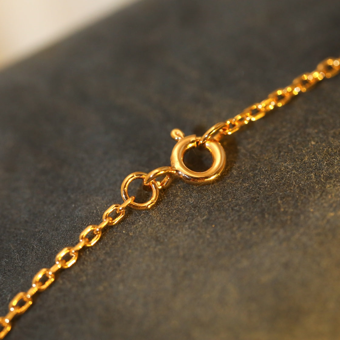 [Liorra]SUN PEDANT PINK GOLD 1 DIAMOND NECKLACE