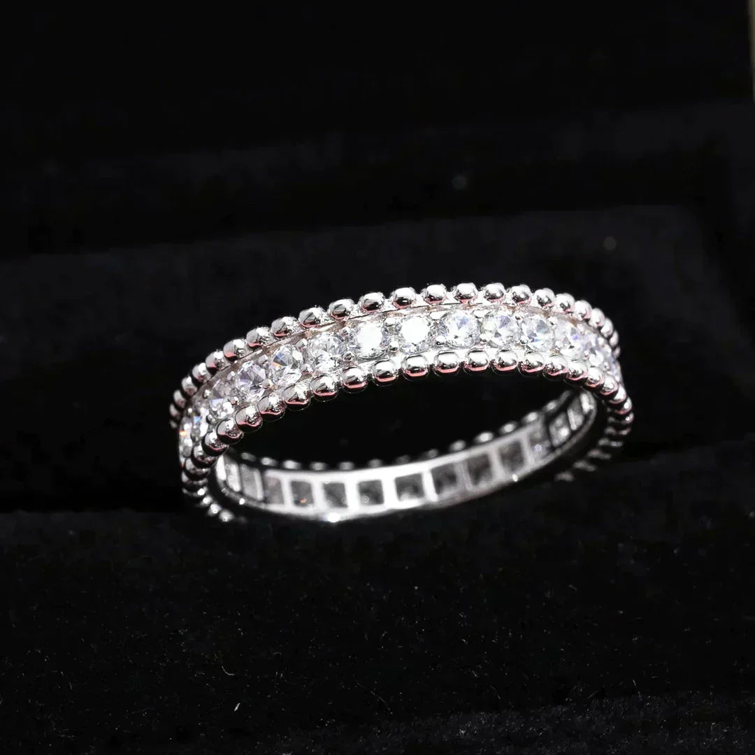 [Liorra]PERLEE DIAMOND SILVER RING