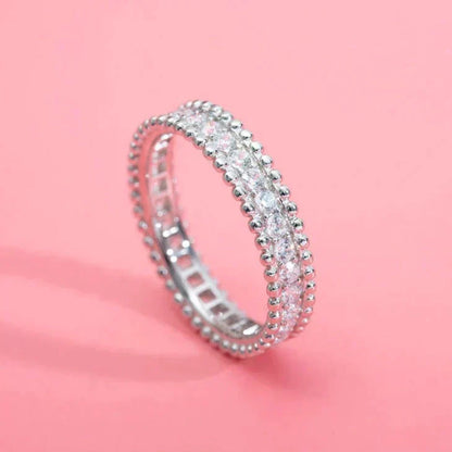 [Liorra]PERLEE DIAMOND SILVER RING