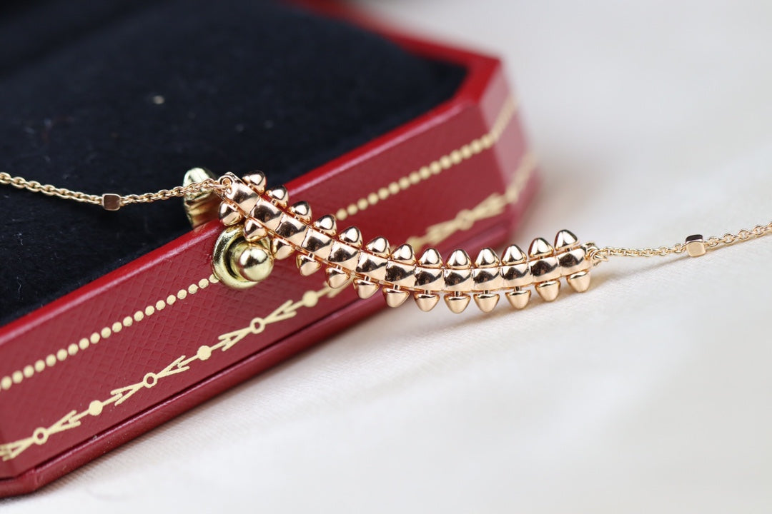 [Liorra]CLASH PINK GOLD NECKLACE