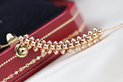 [Liorra]CLASH PINK GOLD NECKLACE