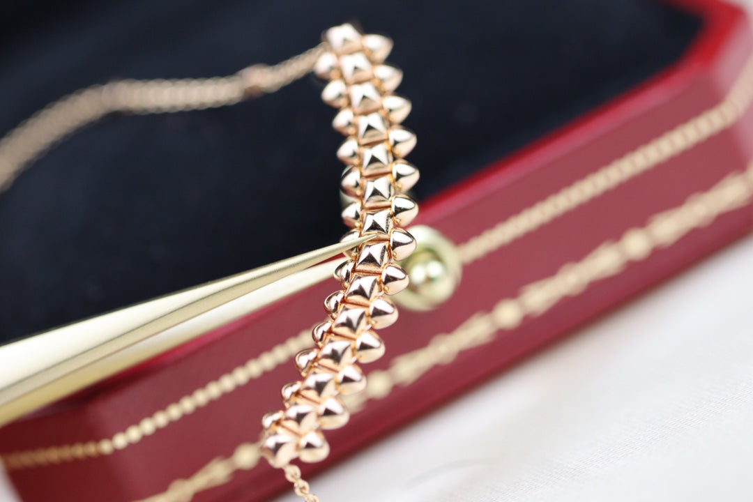 [Liorra]CLASH PINK GOLD NECKLACE