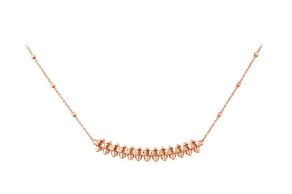 [Liorra]CLASH PINK GOLD NECKLACE