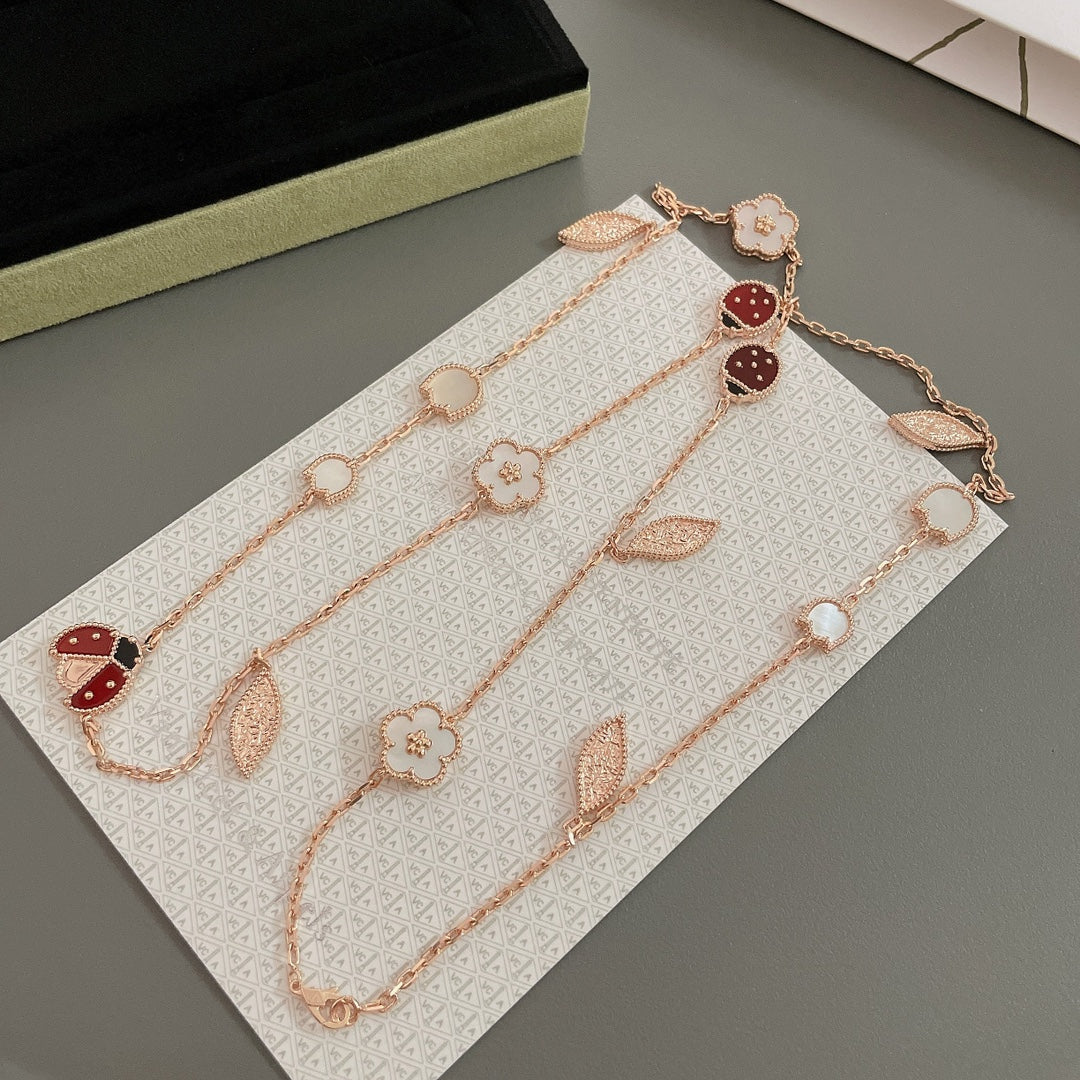 [Liorra]LUCKY SPRING 15 MOTIFS Liorra GOLD NECKLACE