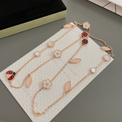 [Liorra]LUCKY SPRING 15 MOTIFS Liorra GOLD NECKLACE