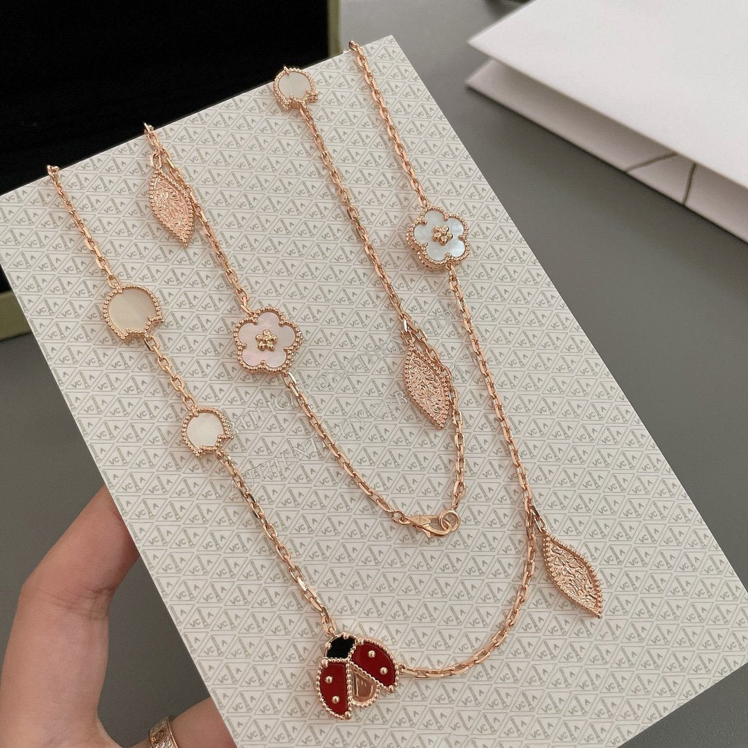 [Liorra]LUCKY SPRING 15 MOTIFS Liorra GOLD NECKLACE