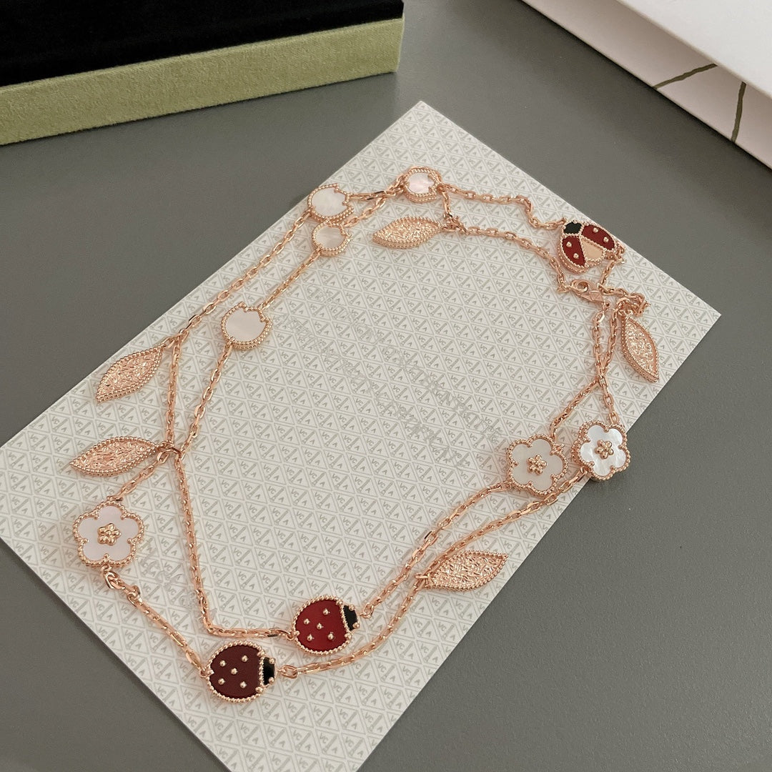 [Liorra]LUCKY SPRING 15 MOTIFS Liorra GOLD NECKLACE