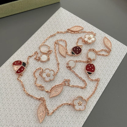 [Liorra]LUCKY SPRING 15 MOTIFS Liorra GOLD NECKLACE