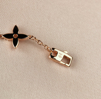 [Liorra]STAR AND SUN 7 MOTIFS GOLD BRACELET