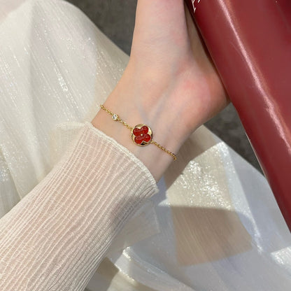 [Liorra]SUN PEDANT CARNELIAN BRACELET