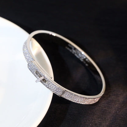 [Liorra]KELLY BRACELET DIAMOND PAVED