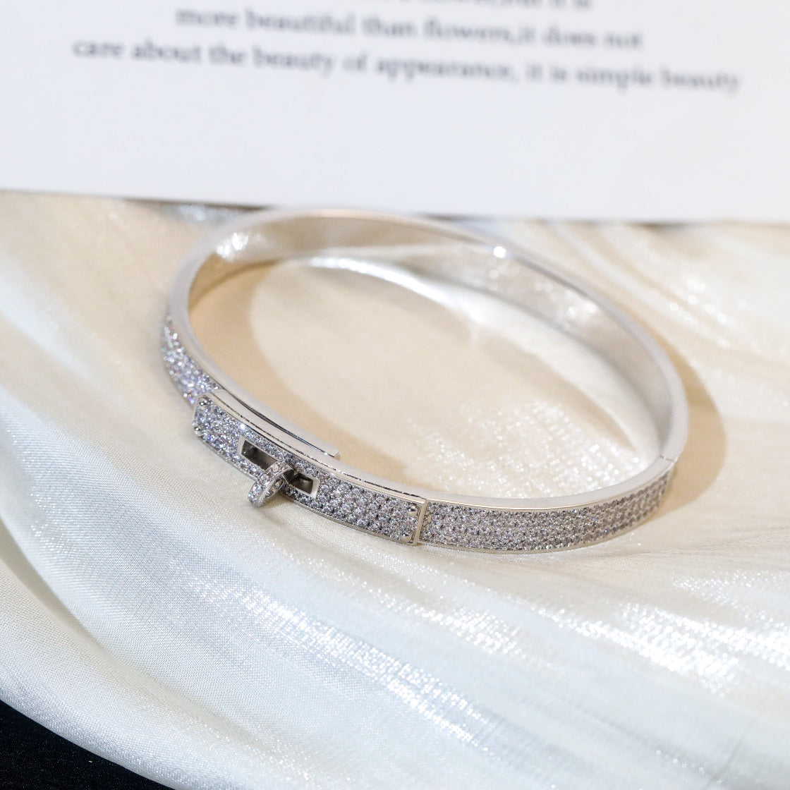 [Liorra]KELLY BRACELET DIAMOND PAVED