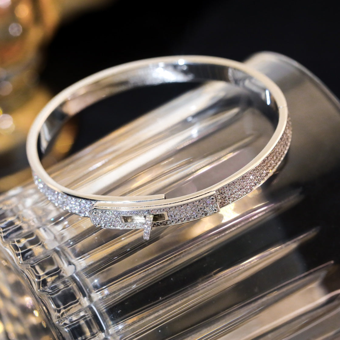 [Liorra]KELLY BRACELET DIAMOND PAVED