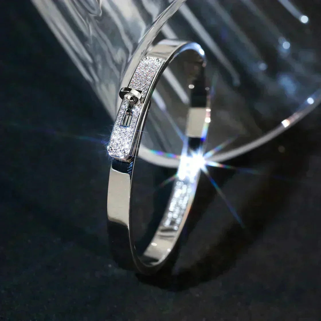 [Liorra]KELLY SILVER DIAMOND BRACELET