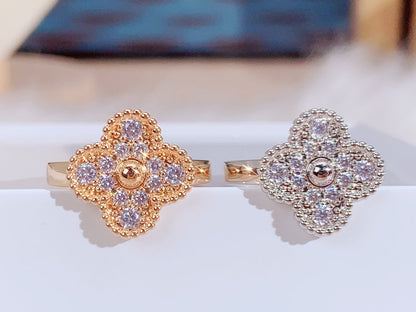 [Liorra]CLOVER DIAMOND RING