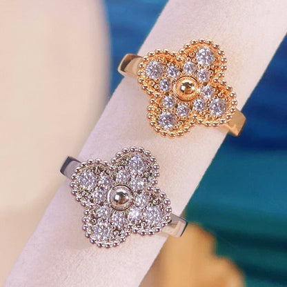 [Liorra]CLOVER DIAMOND RING