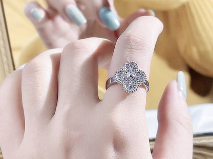 [Liorra]CLOVER DIAMOND RING
