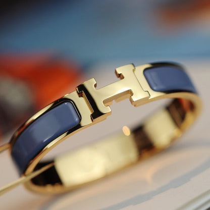 [Liorra]H BRACELET 12MM BLUE GRAY