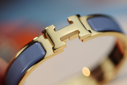 [Liorra]H BRACELET 12MM BLUE GRAY