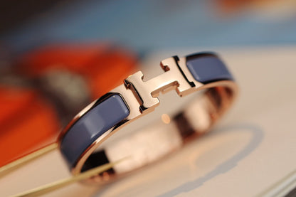 [Liorra]H BRACELET 12MM BLUE GRAY