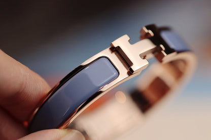 [Liorra]H BRACELET 12MM BLUE GRAY