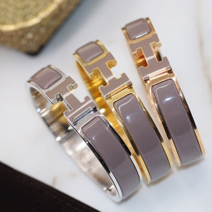 [Liorra]H BRACELET 12MM BROWN