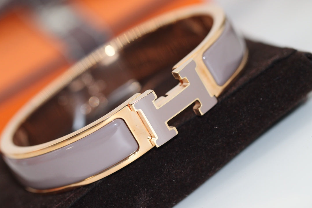 [Liorra]H BRACELET 12MM BROWN