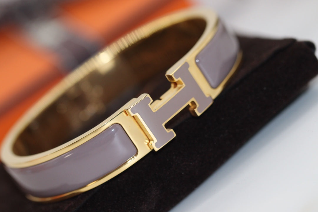 [Liorra]H BRACELET 12MM BROWN