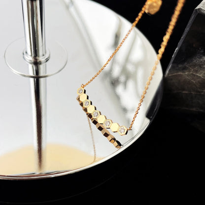 [Liorra]BEE MY LOVE DIAMOND NECKLACE