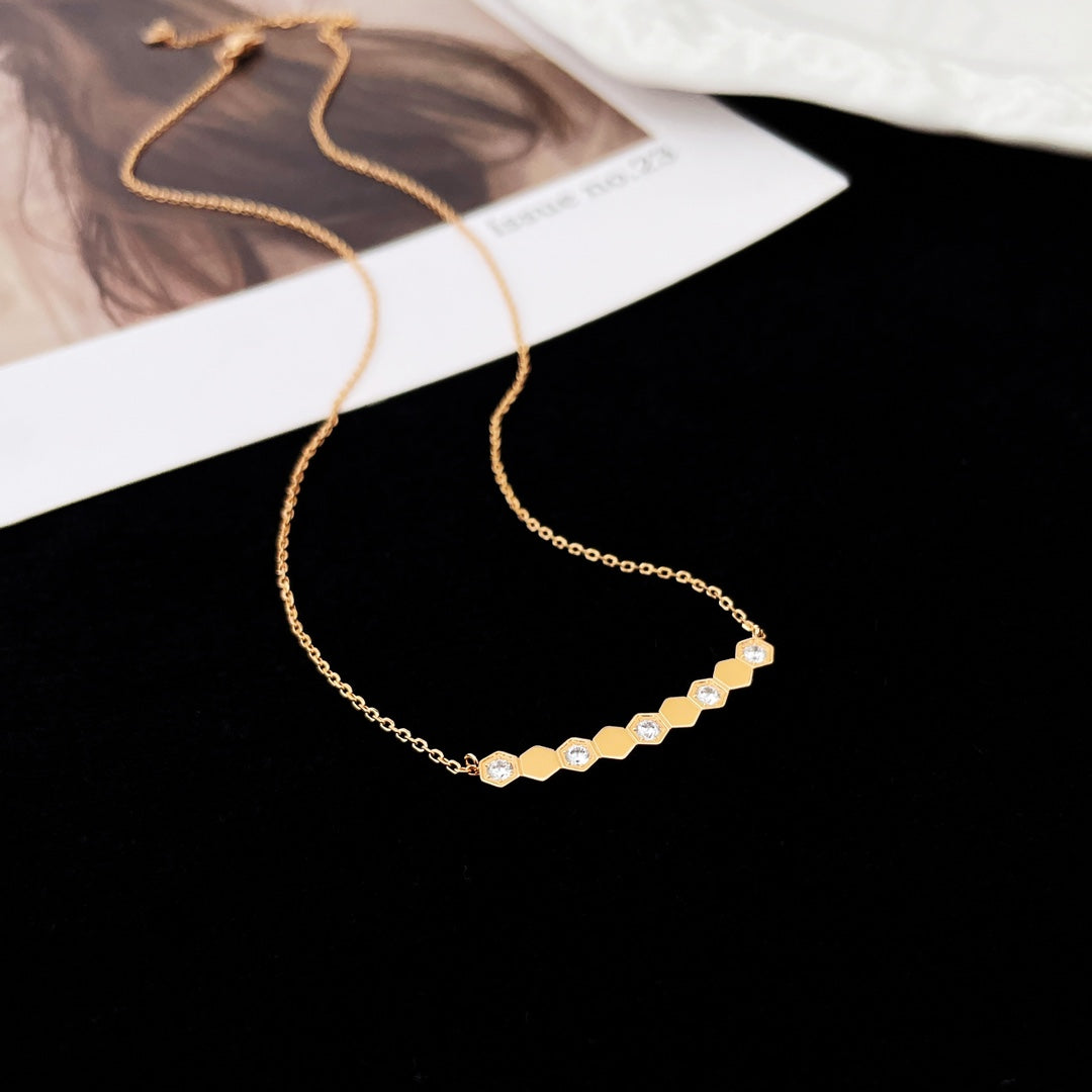 [Liorra]BEE MY LOVE DIAMOND NECKLACE