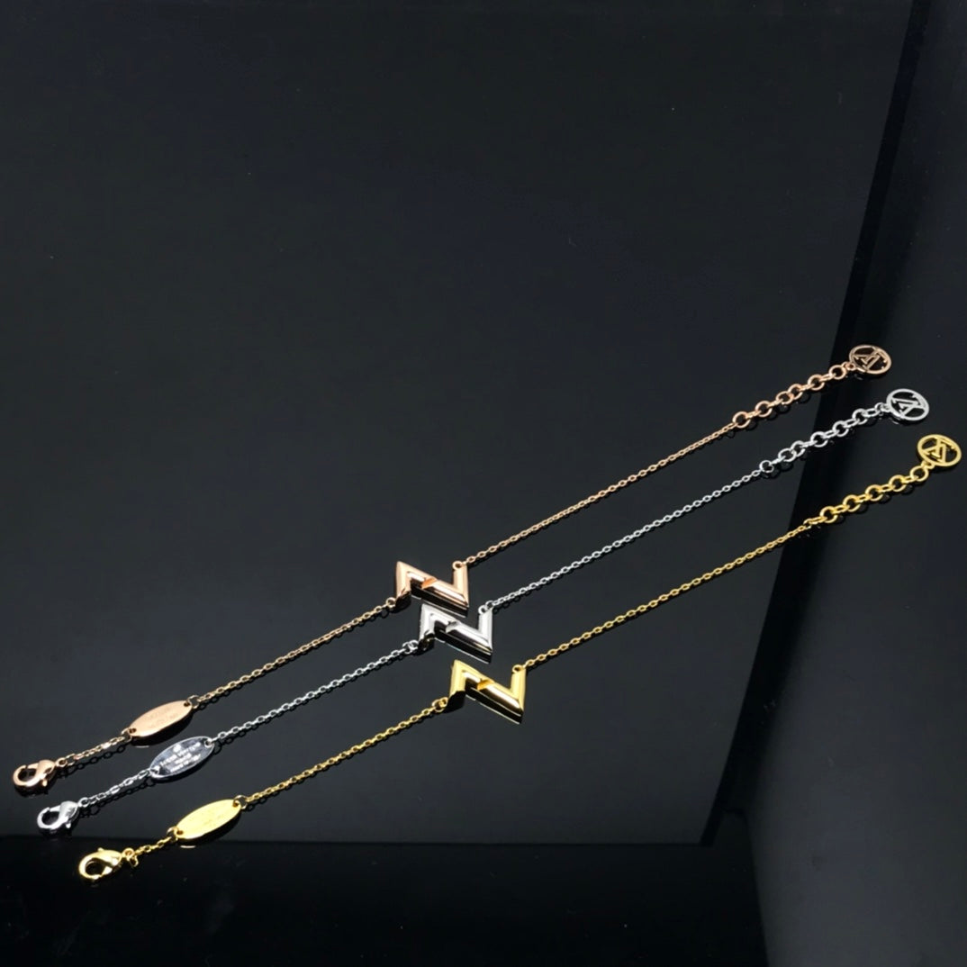 [Liorra]VOLT LV LOGO BRACELET